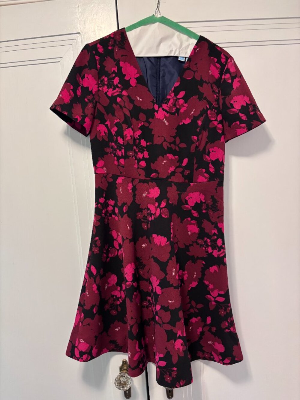 Draper James Floral Fit & Flare Dress - Size 6 - Picture 4 of 4